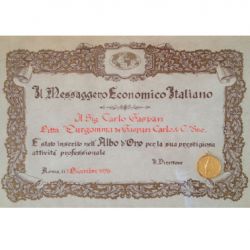 1976  RICONOSCIMENTO ALBO D’ORO